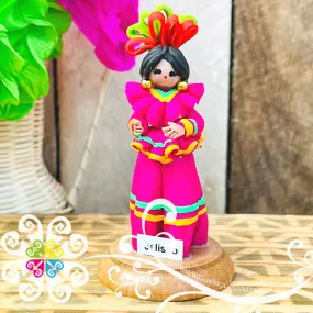 14- Jalisco Little Doll Figurine - Fondant Doll