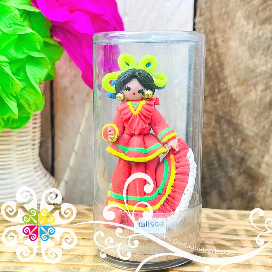 14- Jalisco Little Doll Figurine - Fondant Doll