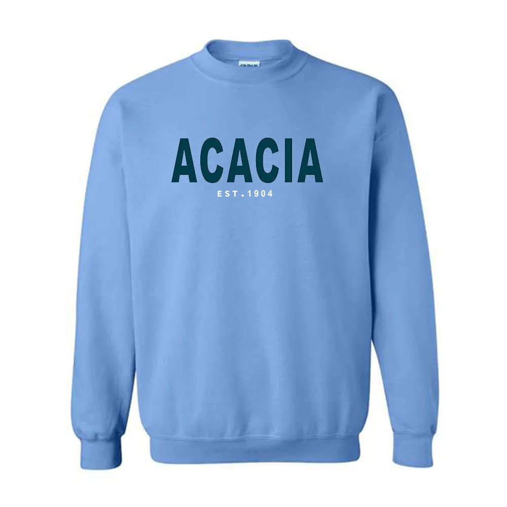 Acacia Basic Blues Sweatshirt