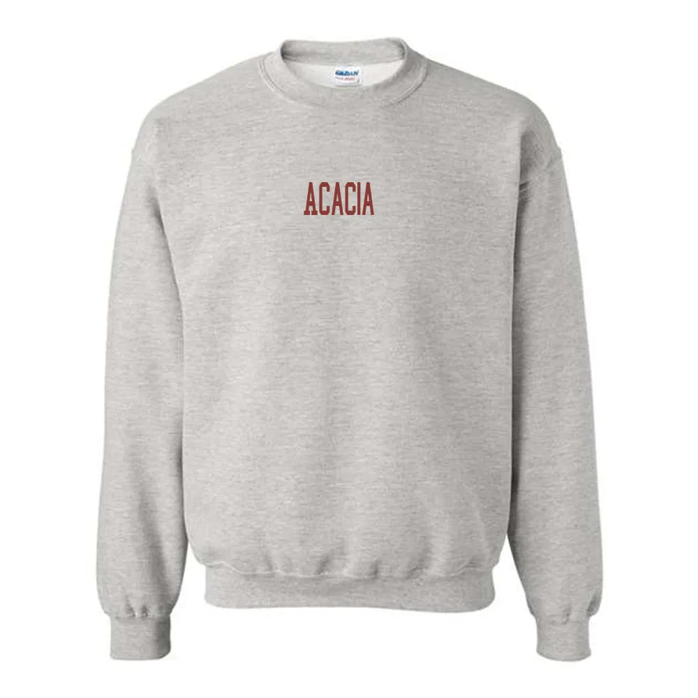 Acacia Basic Grey Crewneck