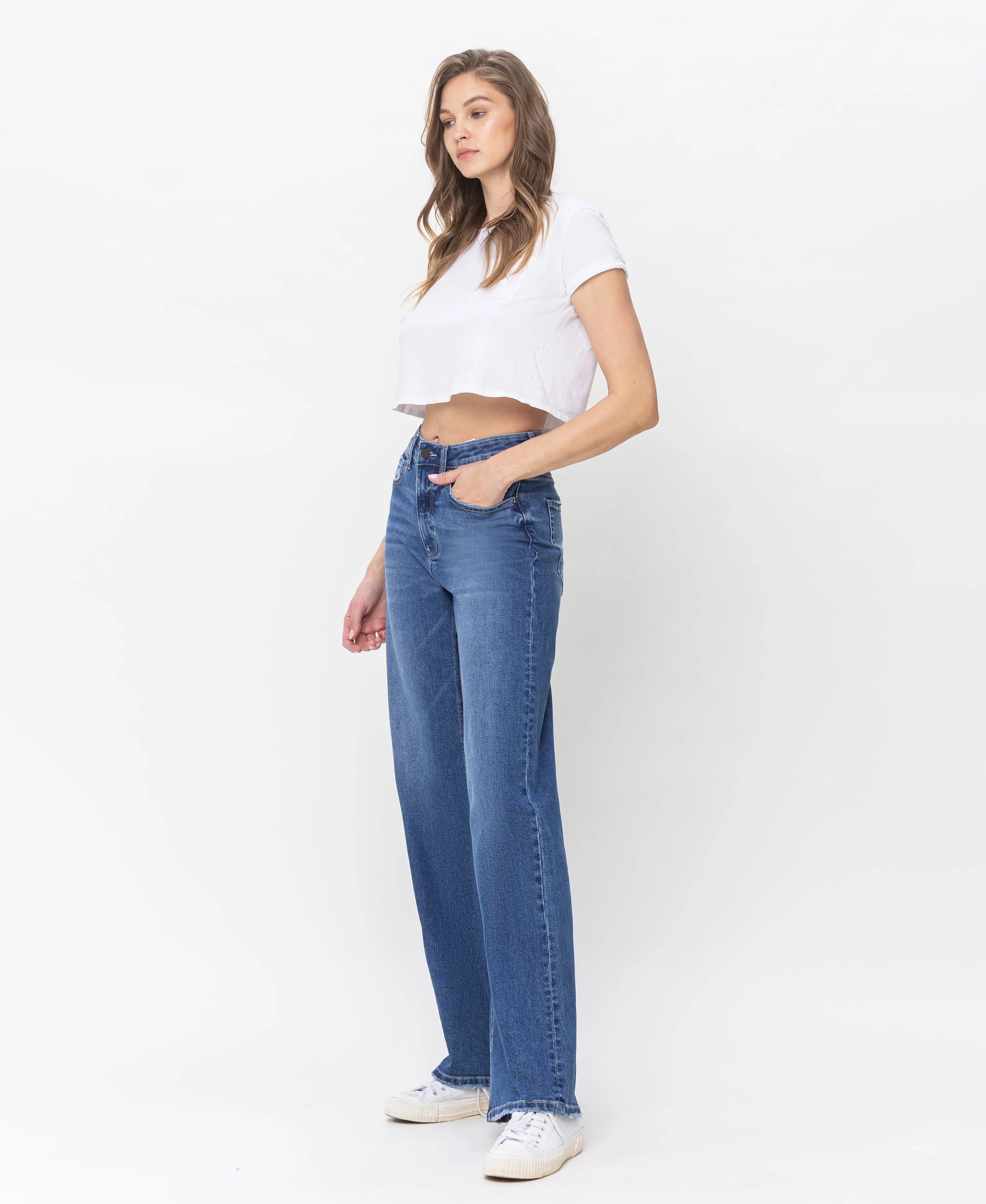 Accomplished - Super High Rise 90's Vintage Loose Jeans