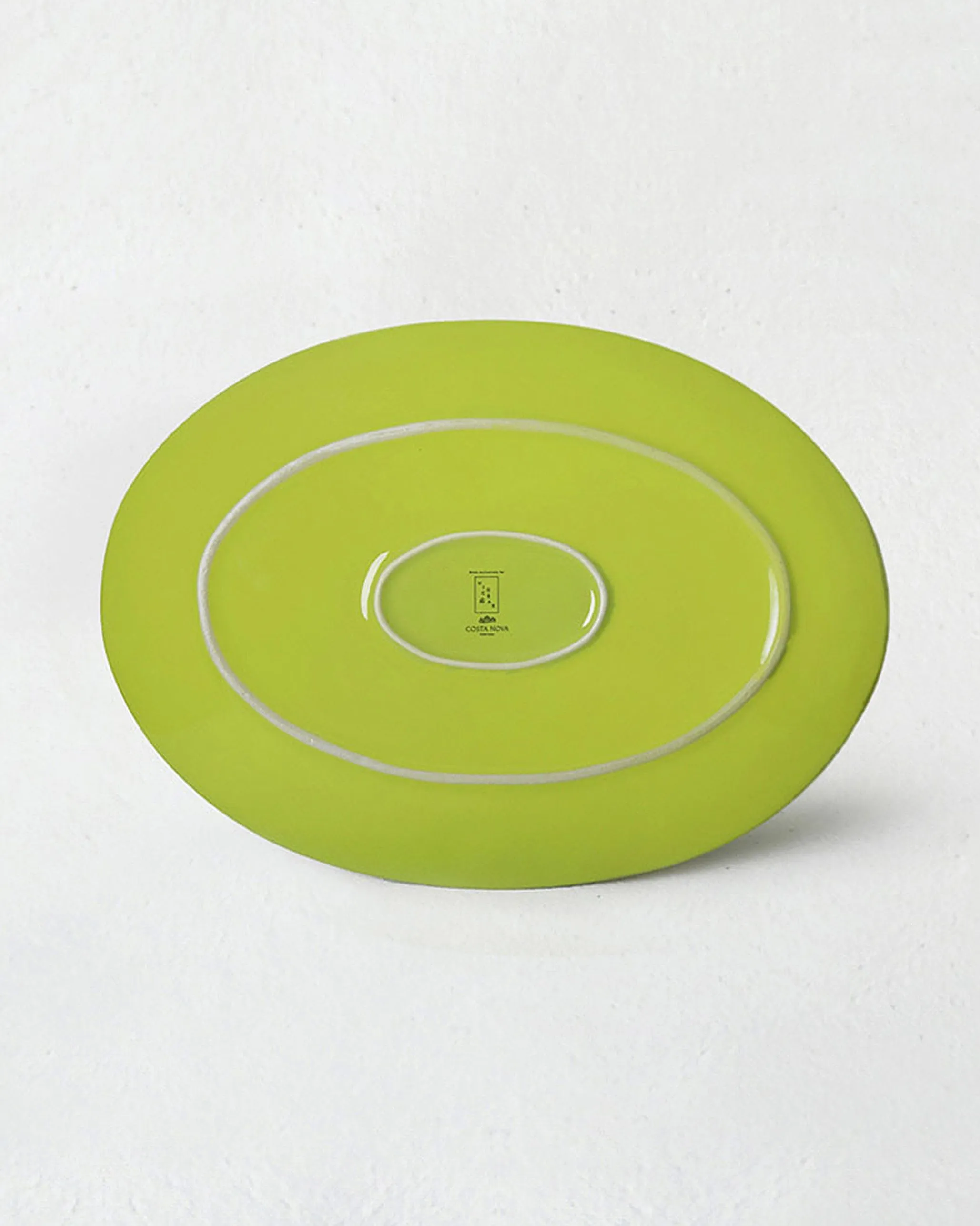 Aguada Oval Platter - Lime