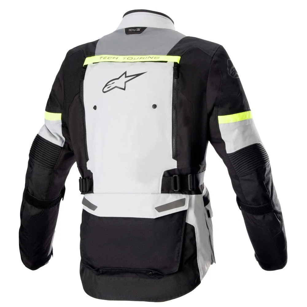 Alpinestars Bogota Pro DS Jkt Ice Grey Dark Grey Yellow Fluo