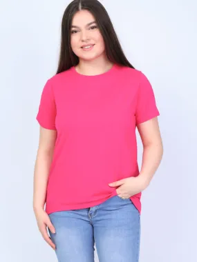 Basic plain T-shirt