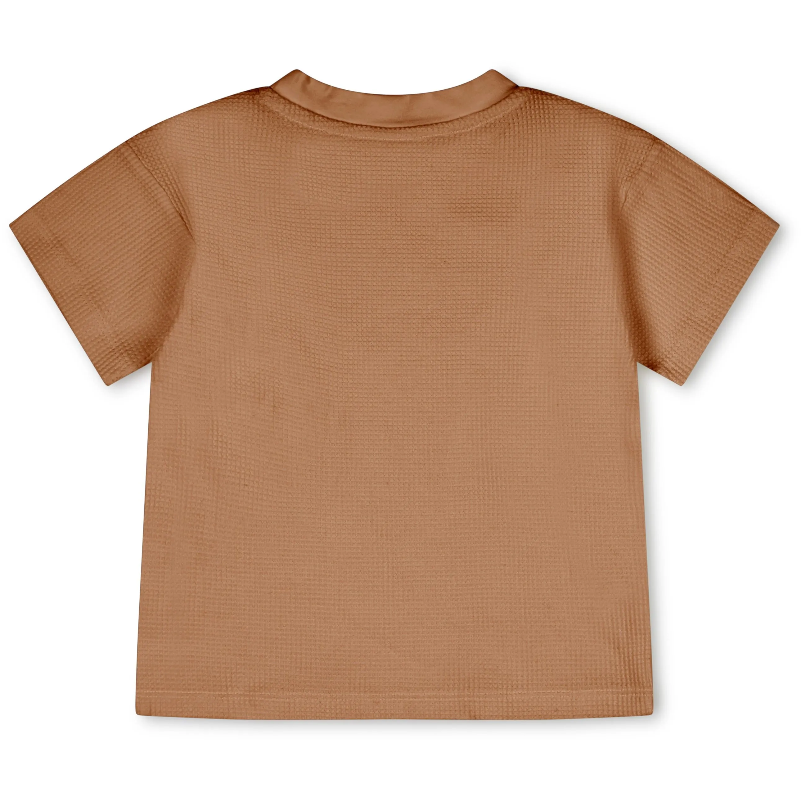 Basic Waffle Tshirt - terracotta