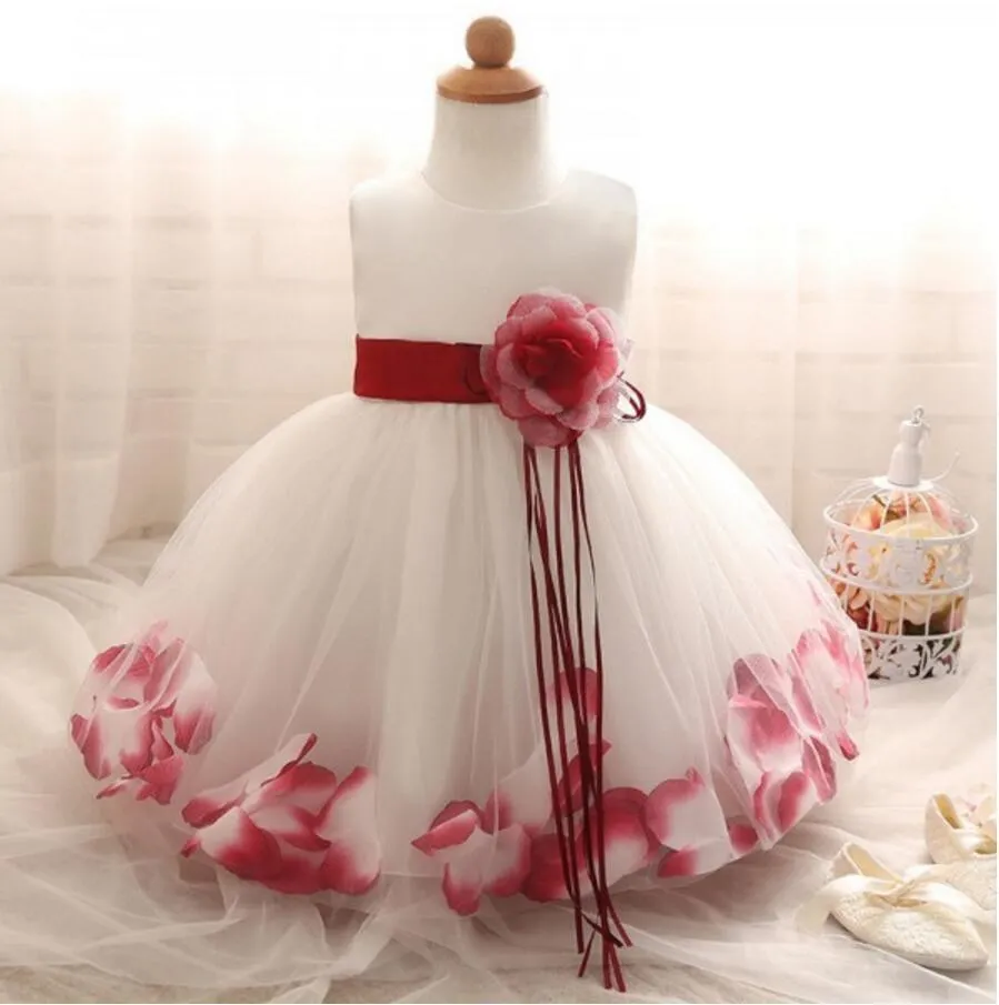 Beautiful Handmade Lovely Flower Girl Dresses, Wedding Cheap Little Girl Dresses with Flowers, FGY0101