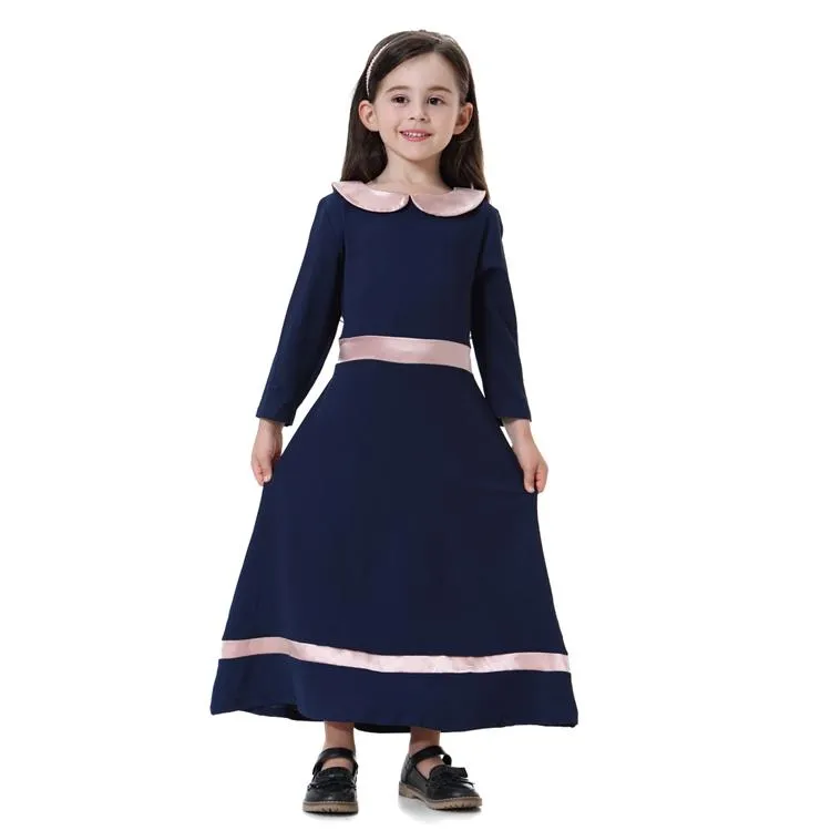 Beautiful Muslim Dress Young Girls Wear Kids Abaya