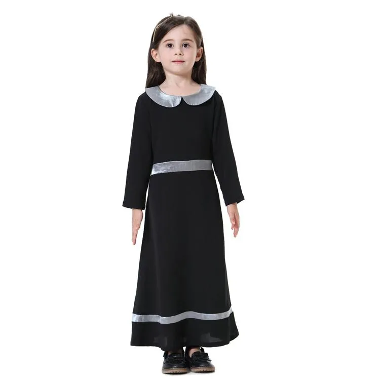 Beautiful Muslim Dress Young Girls Wear Kids Abaya