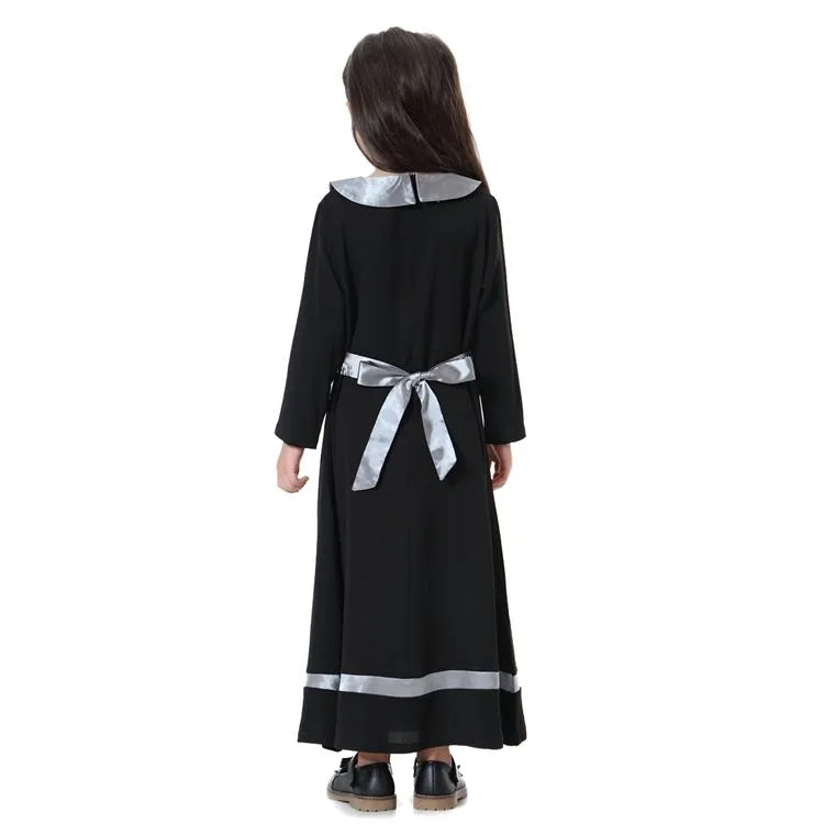 Beautiful Muslim Dress Young Girls Wear Kids Abaya