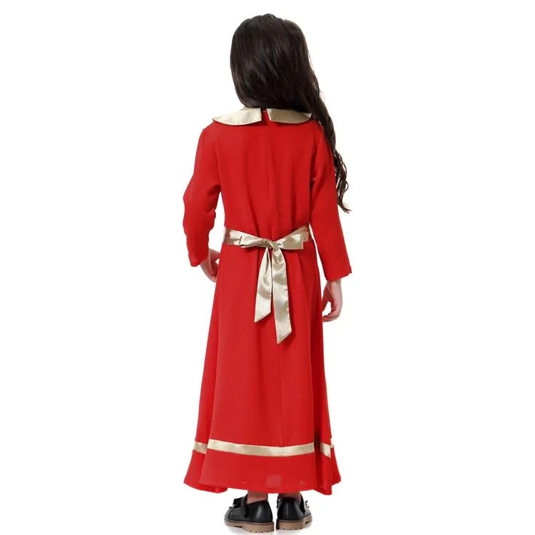 Beautiful Muslim Dress Young Girls Wear Kids Abaya