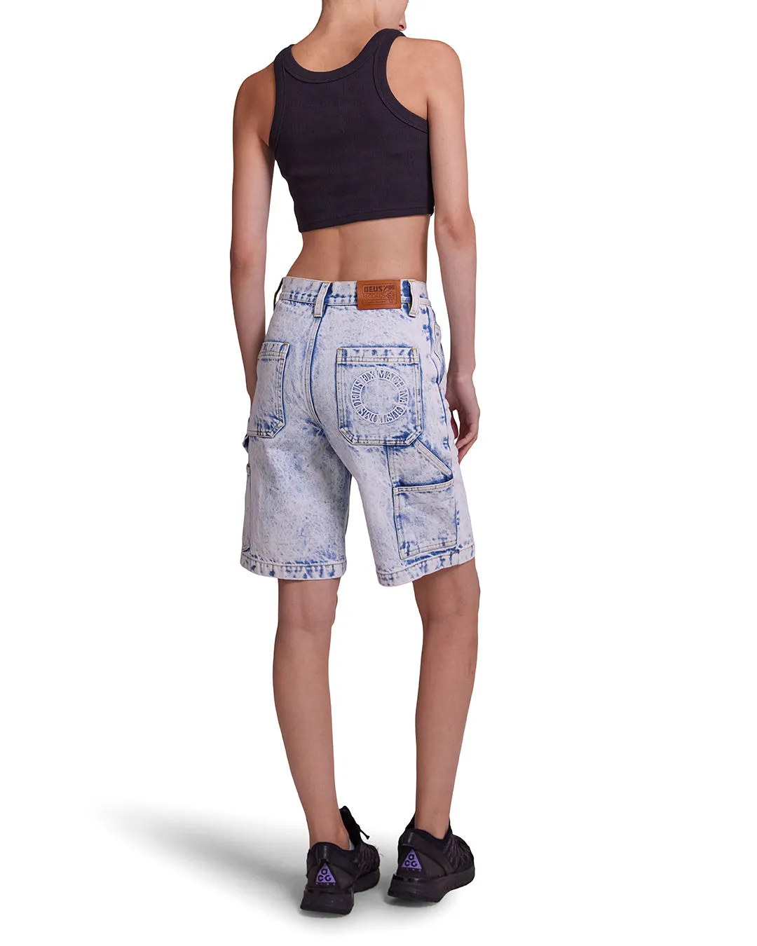 Bella Short - Indigo Acid Stonewash