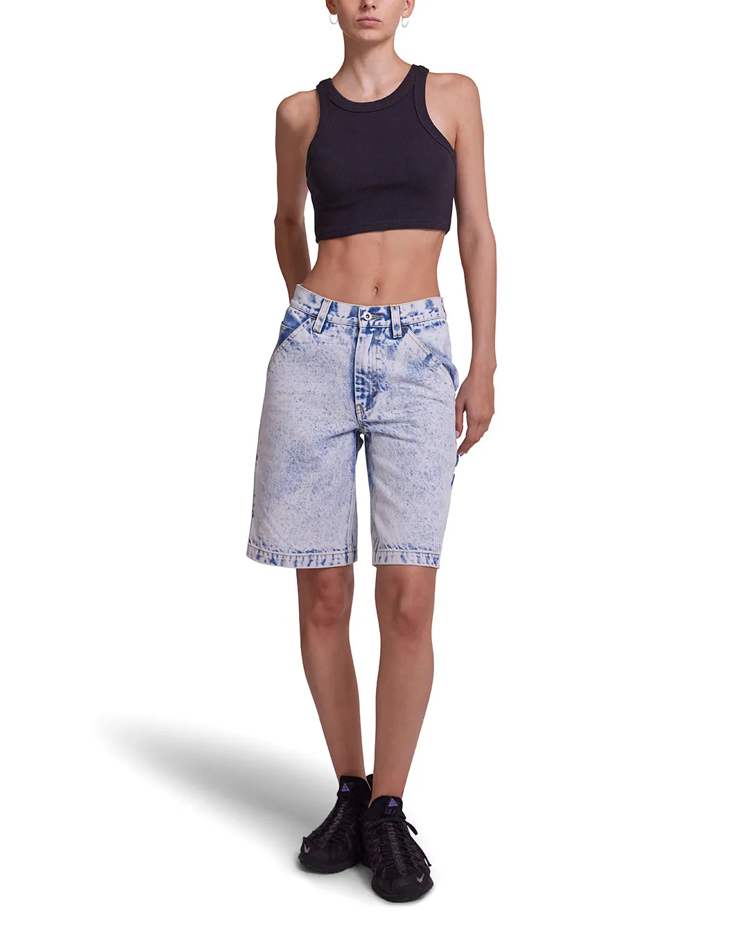 Bella Short - Indigo Acid Stonewash