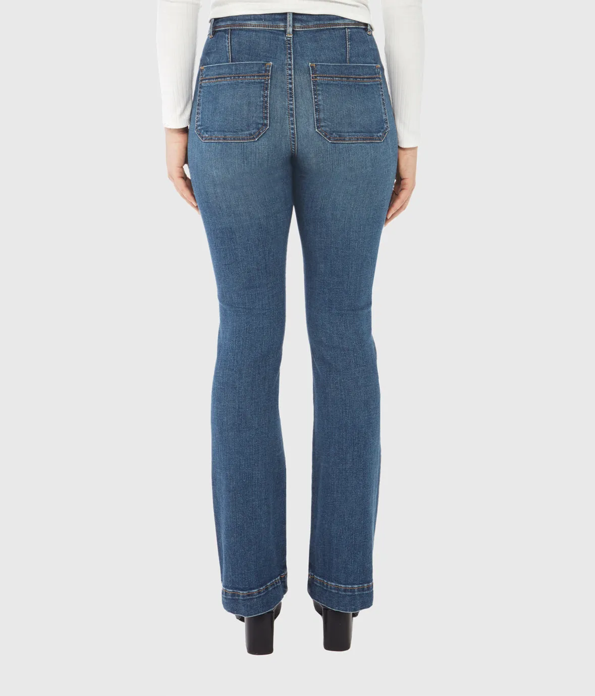 Billie-RCB High-Rise Bootcut Jeans