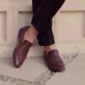 Brown Penny Loafers