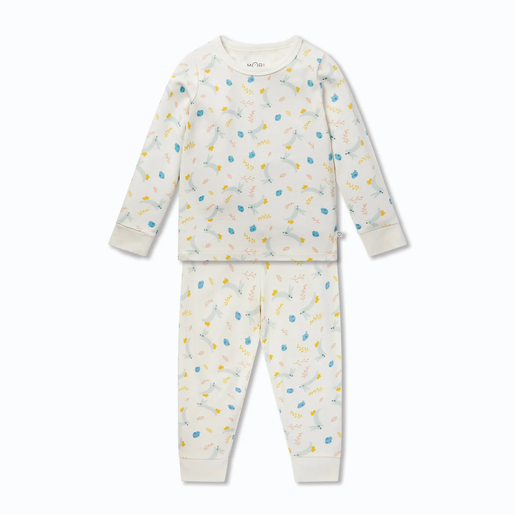 Bunny Print Pajama Set