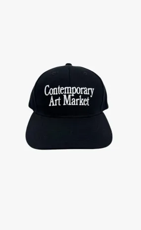 C.A.M. 6 PANEL BLACK HAT