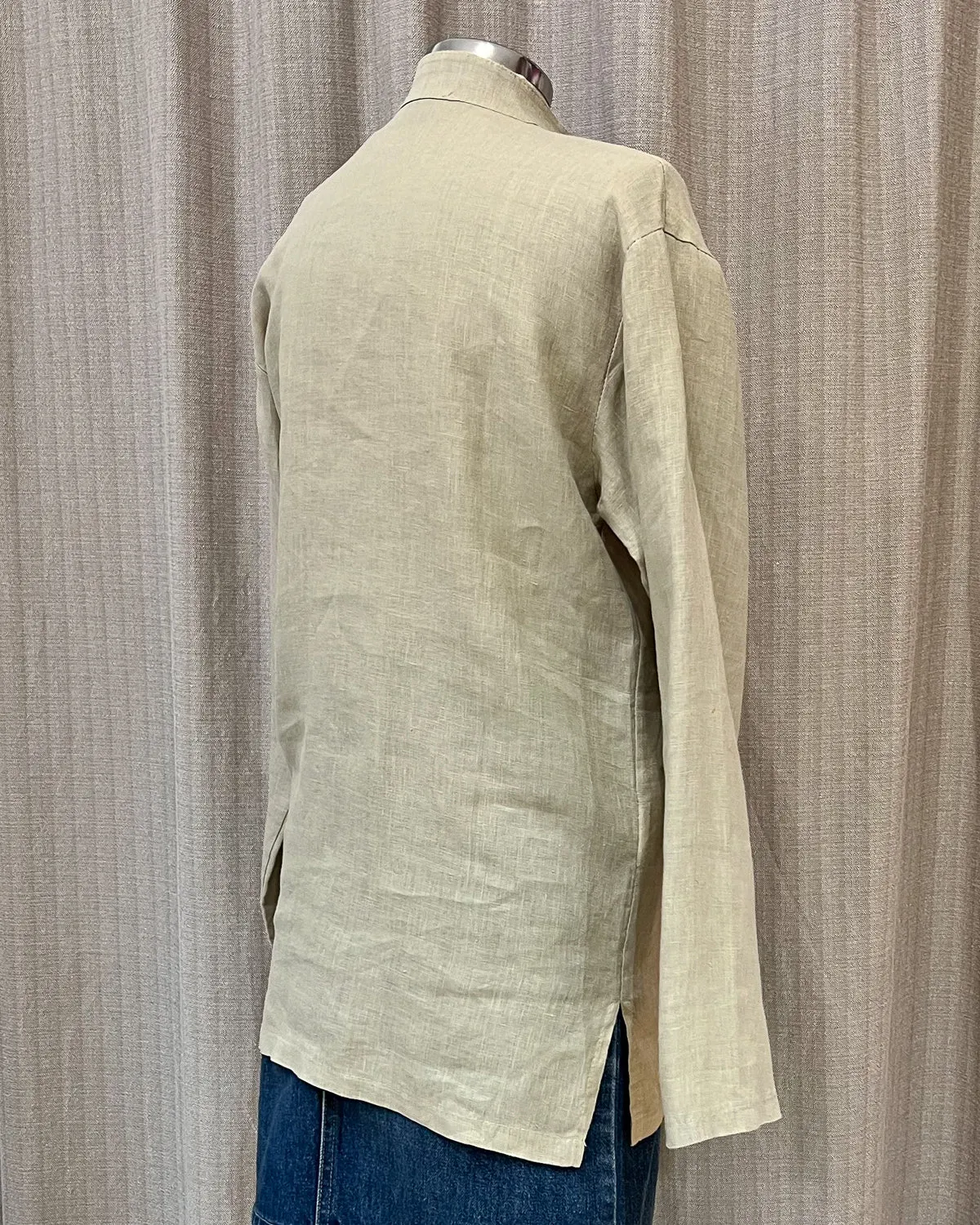 Camicia In Lino Basic  S