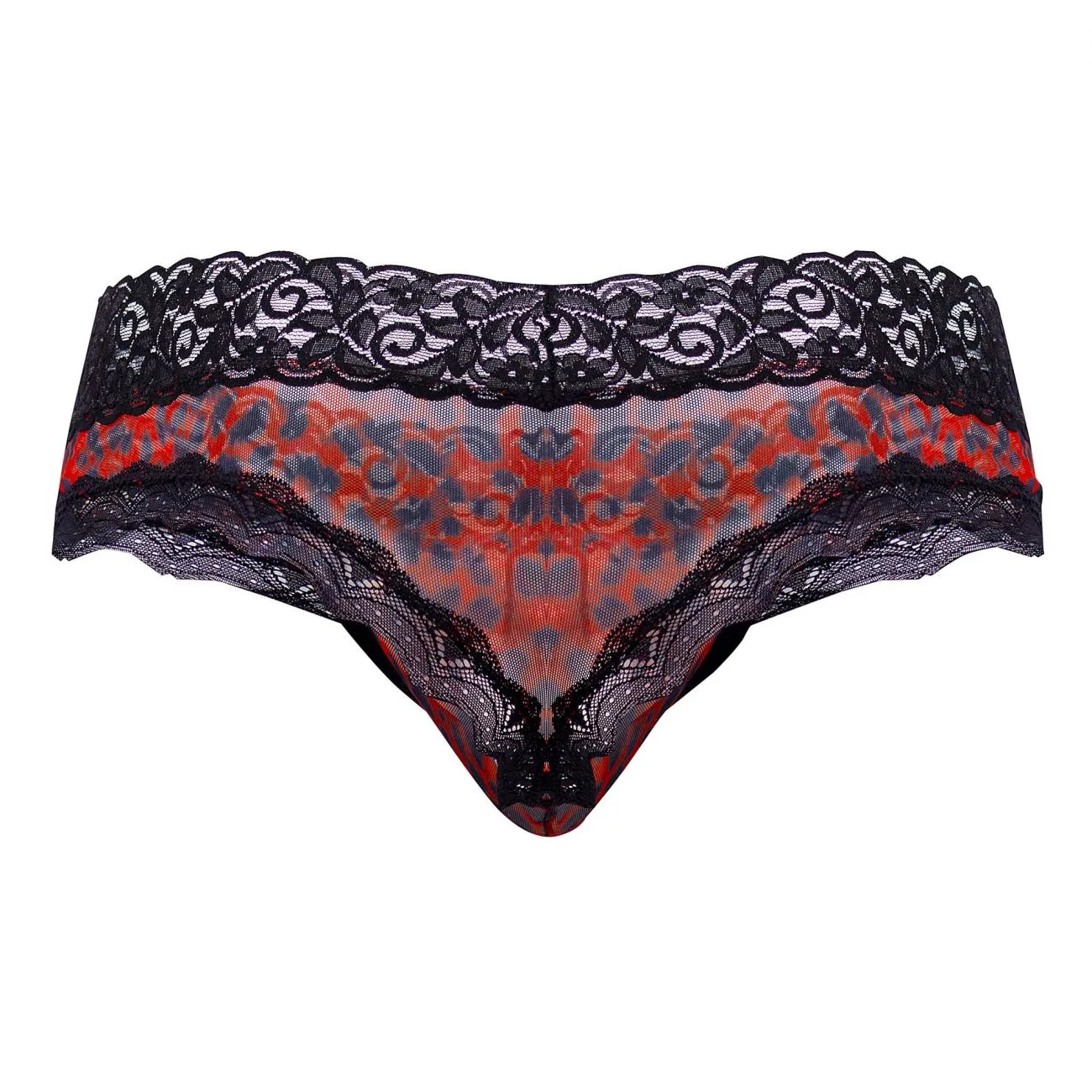 CandyMan Mesh-Lace Thongs