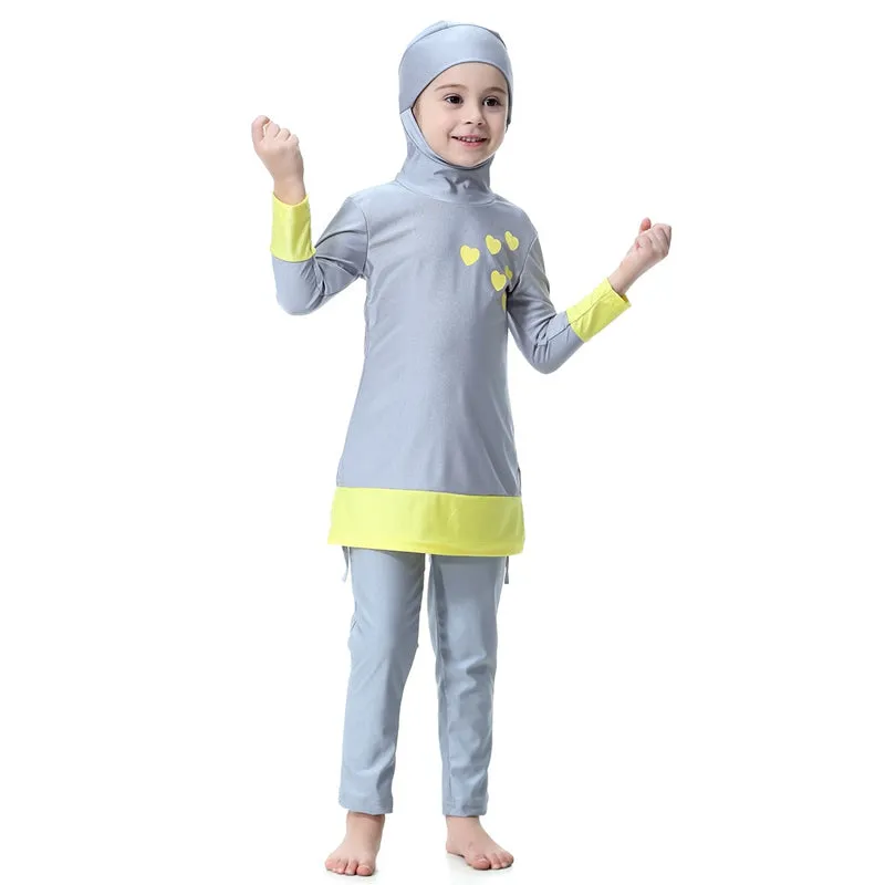 Child Burkini Muslim Girl Swimwear Swimsuit