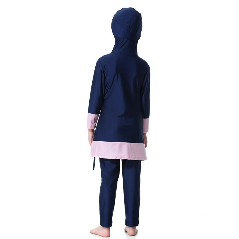 Child Burkini Muslim Girl Swimwear Swimsuit