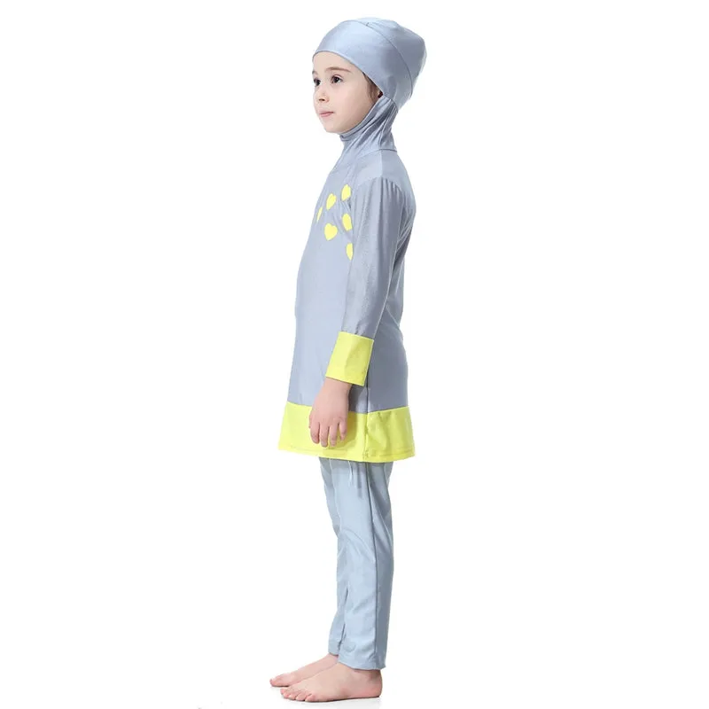 Child Burkini Muslim Girl Swimwear Swimsuit