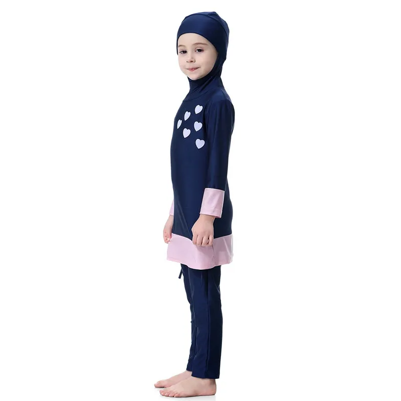 Child Burkini Muslim Girl Swimwear Swimsuit