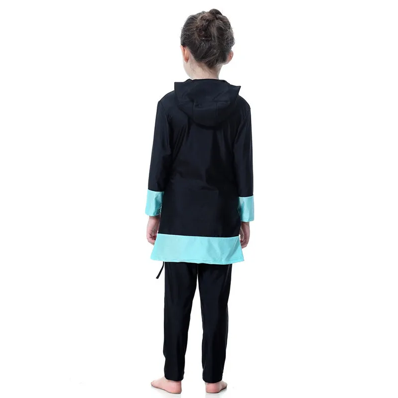 Child Burkini Muslim Girl Swimwear Swimsuit