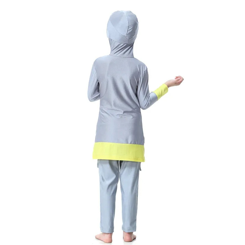 Child Burkini Muslim Girl Swimwear Swimsuit