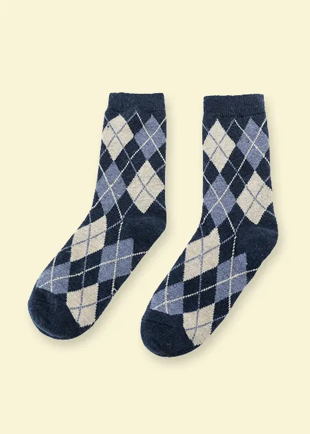 Classic Argyle ankle socks