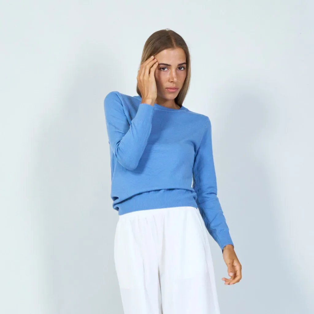 Classic crewneck pullover wholesale