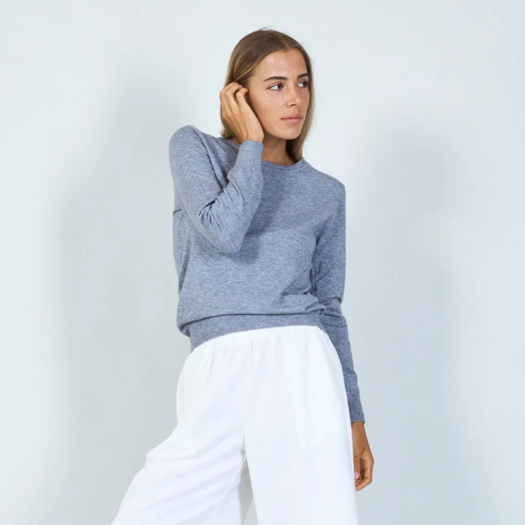 Classic crewneck pullover wholesale