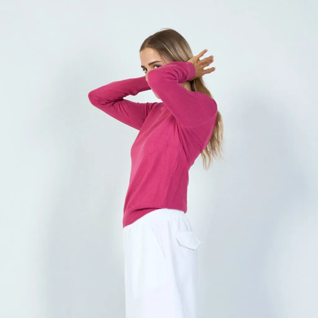 Classic crewneck pullover wholesale