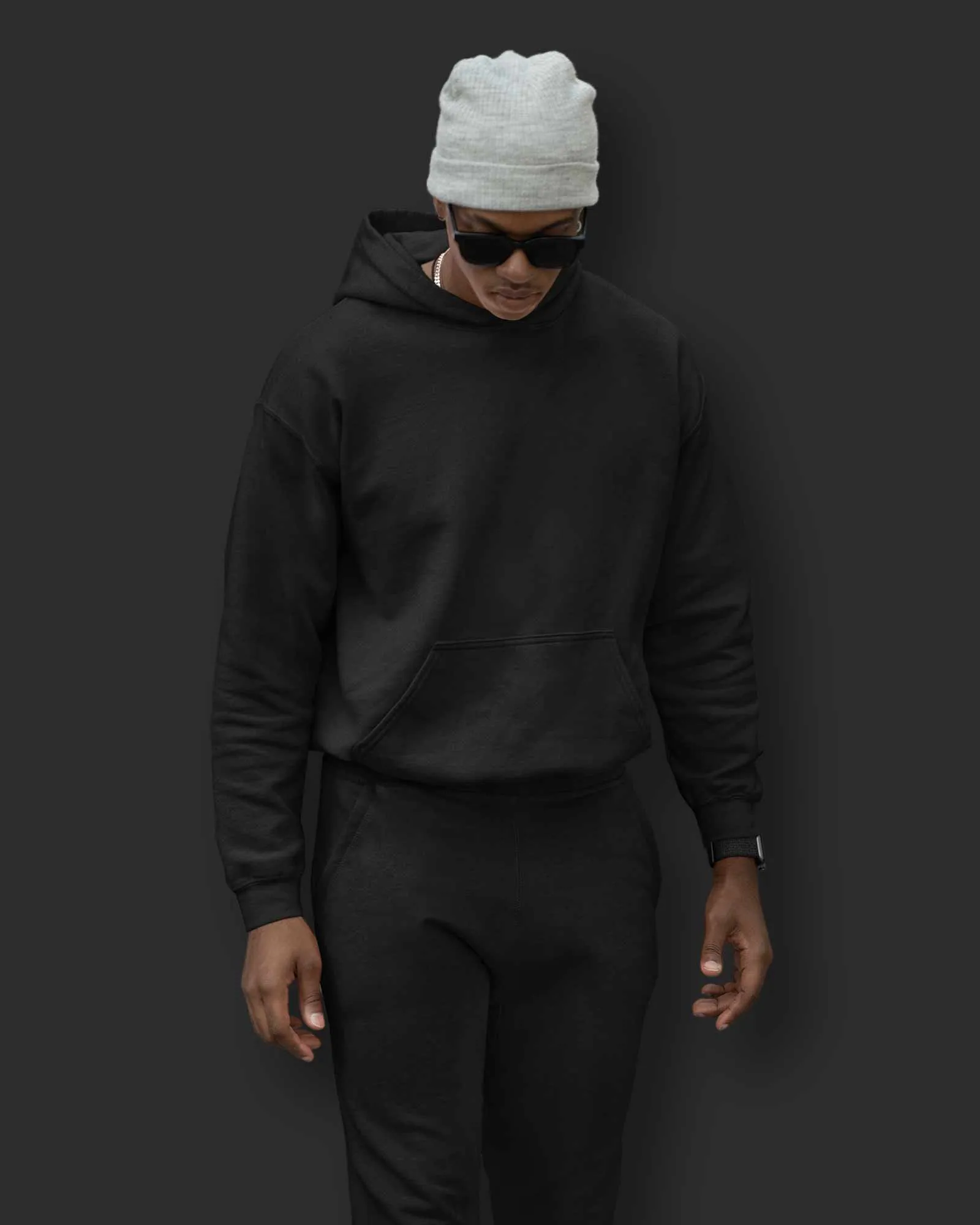 Classic Hoodie: Jet Black