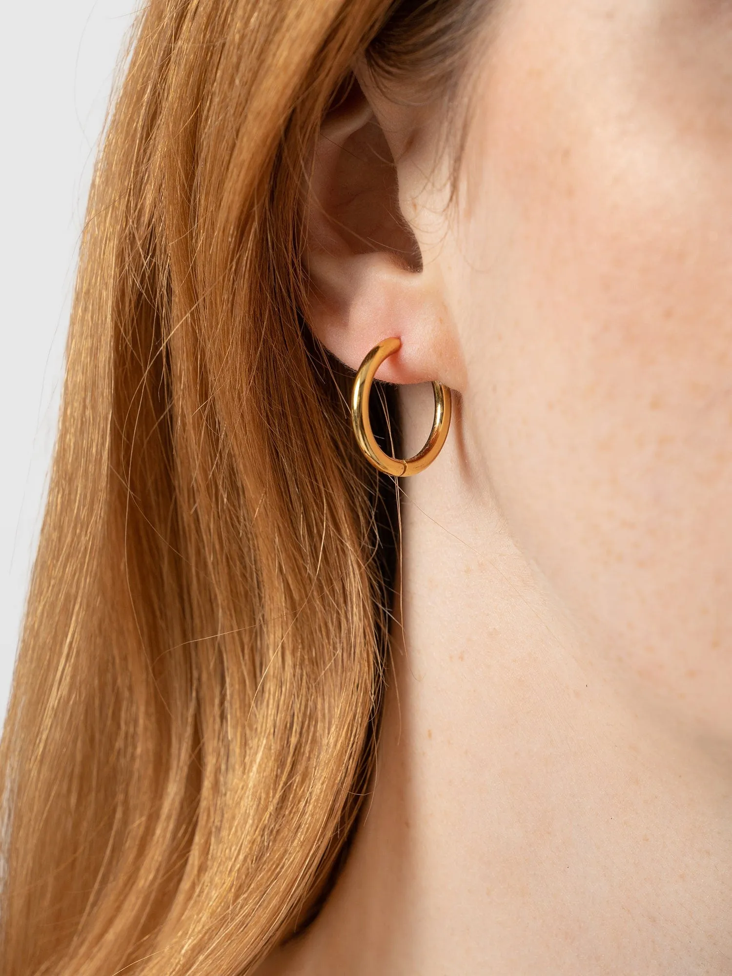 Classic Hoop Earrings - Gold