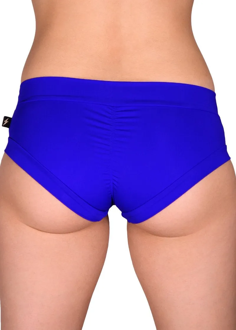 Cleo the Hurricane Essential Hot Pants - Majesty Blue