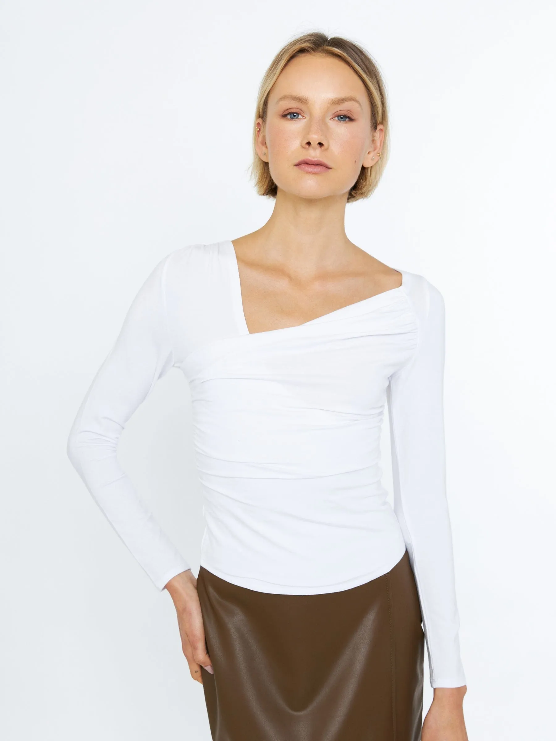 Corina Draped Top