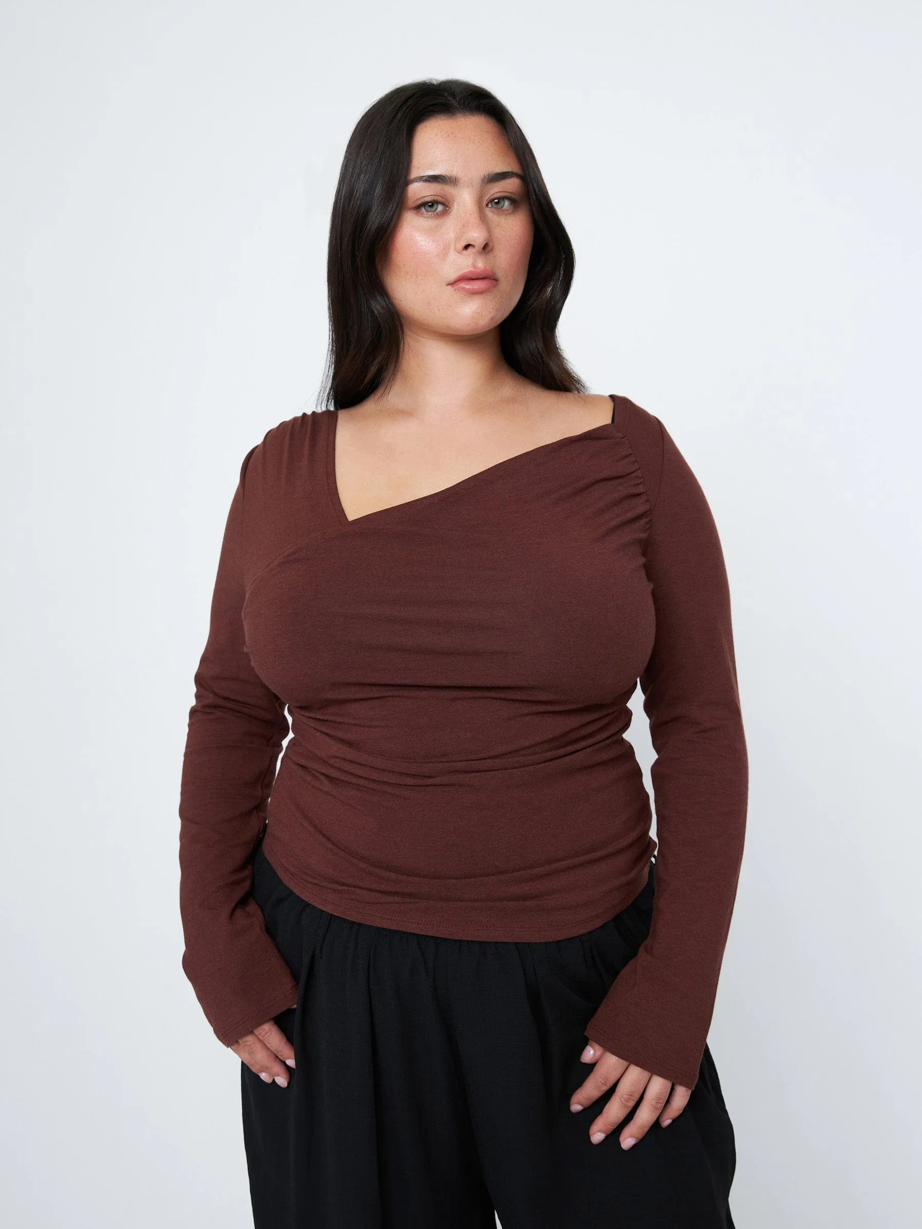 Corina Draped Top