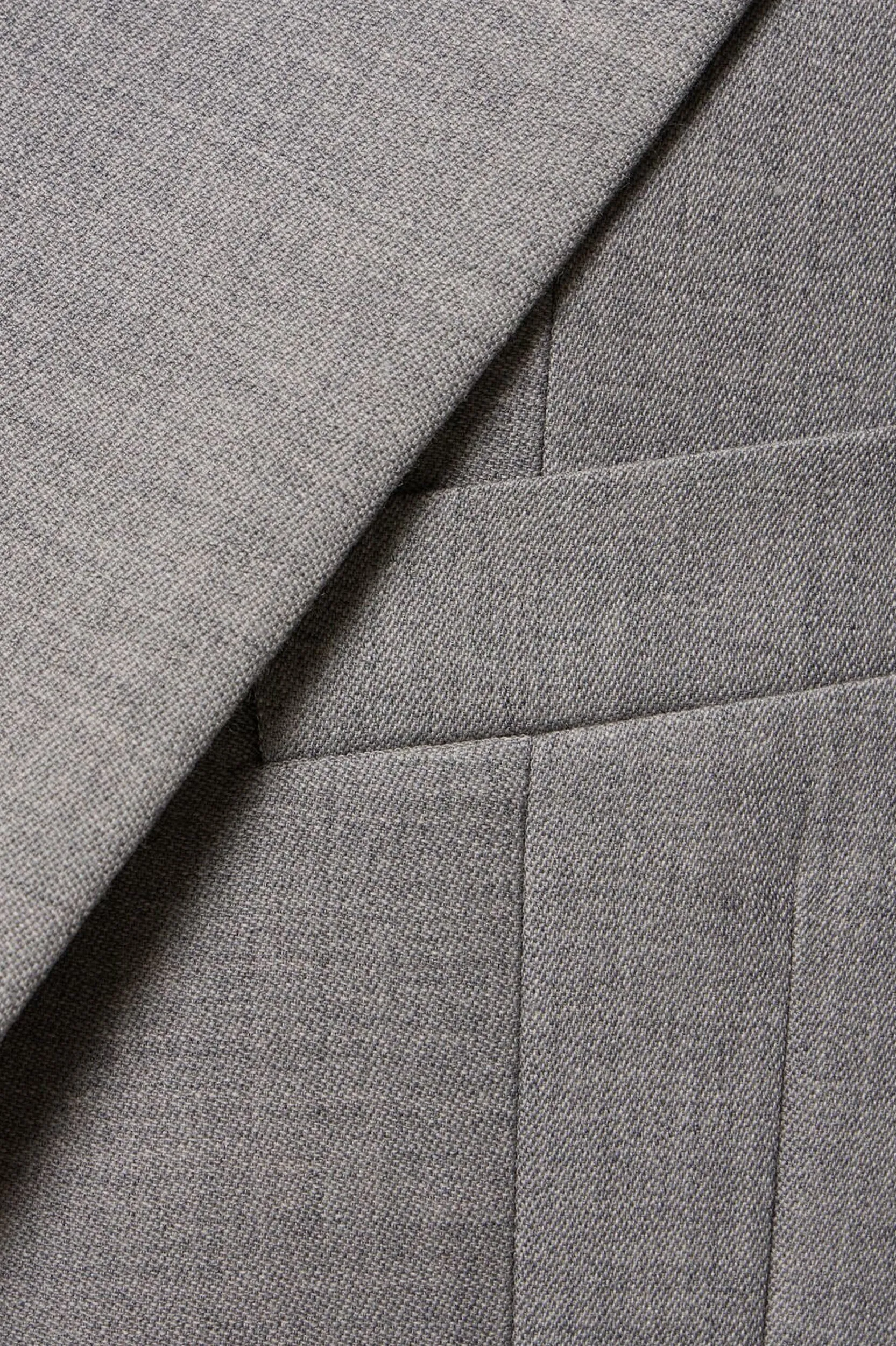 Darted Sleeve Tailored Jacket in Titanium