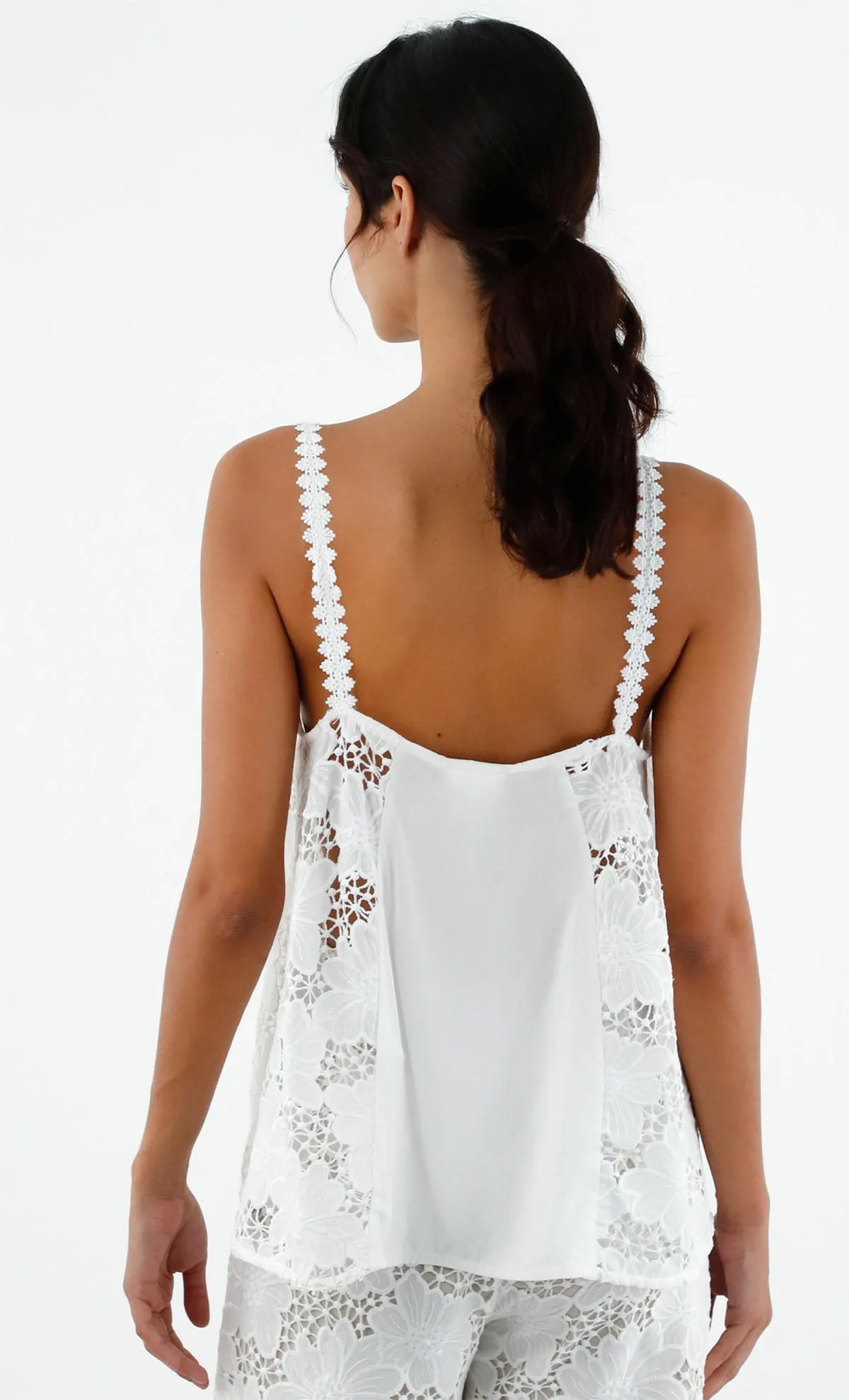 ESPECIA Salvia Blouse Top - Off White