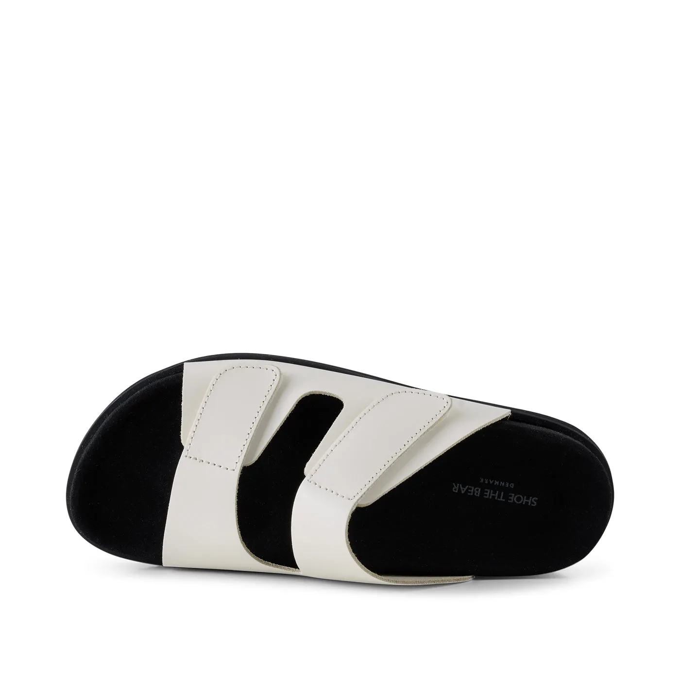 Fern sandal læder - OFF WHITE