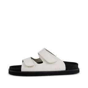 Fern sandal læder - OFF WHITE