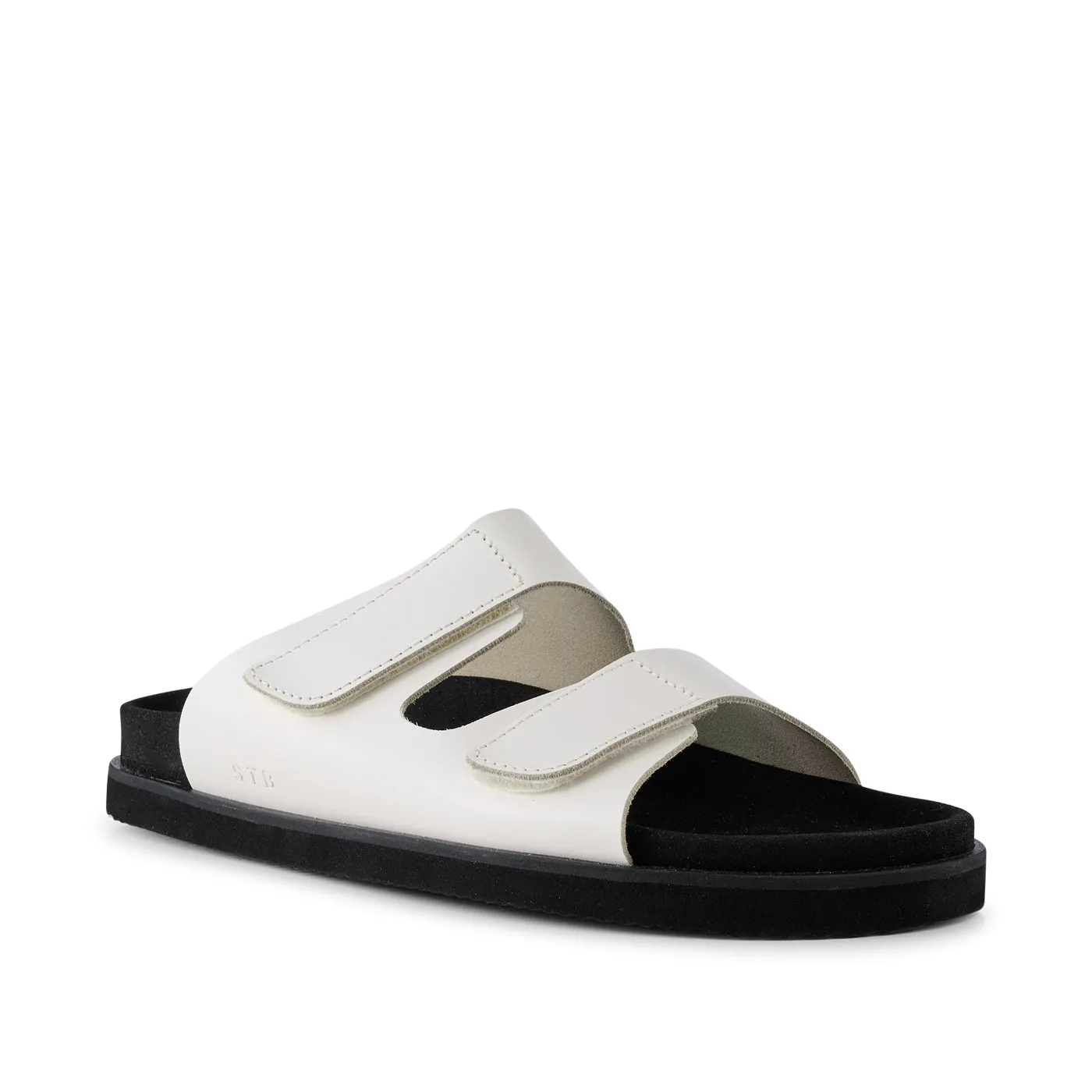 Fern sandal læder - OFF WHITE