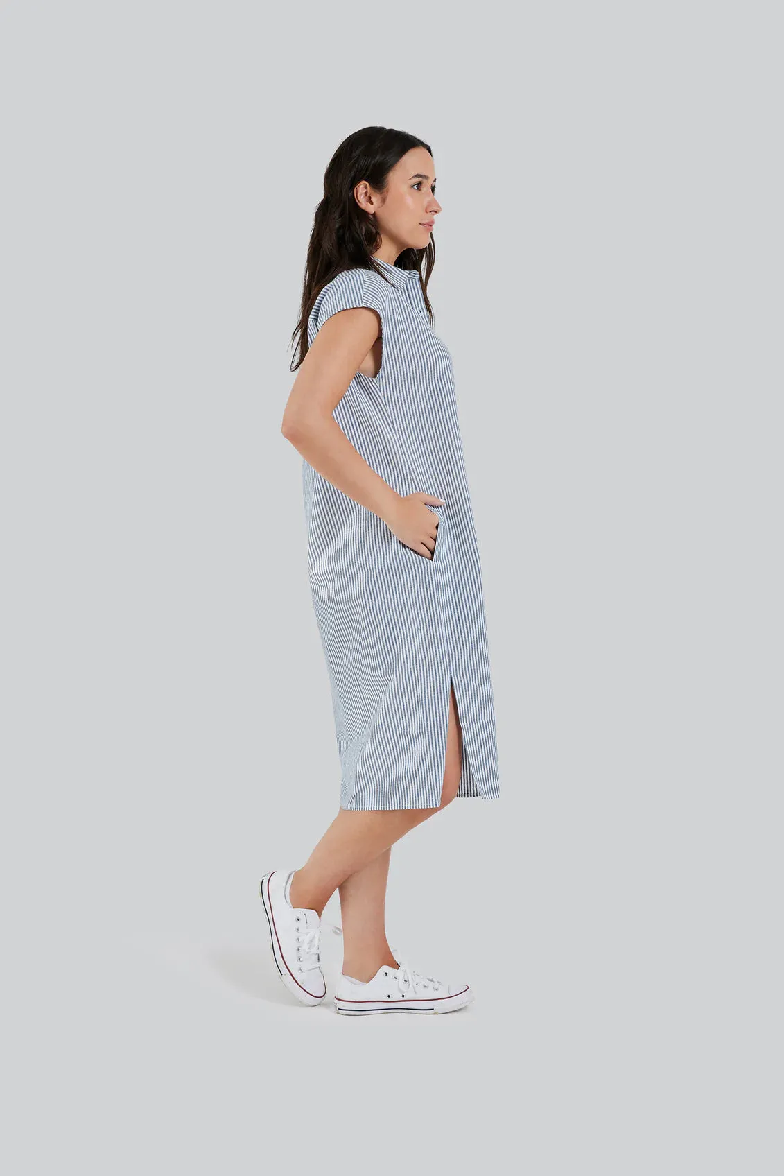 FIG Kelly Shirt Dress, Style #LIH33204-V