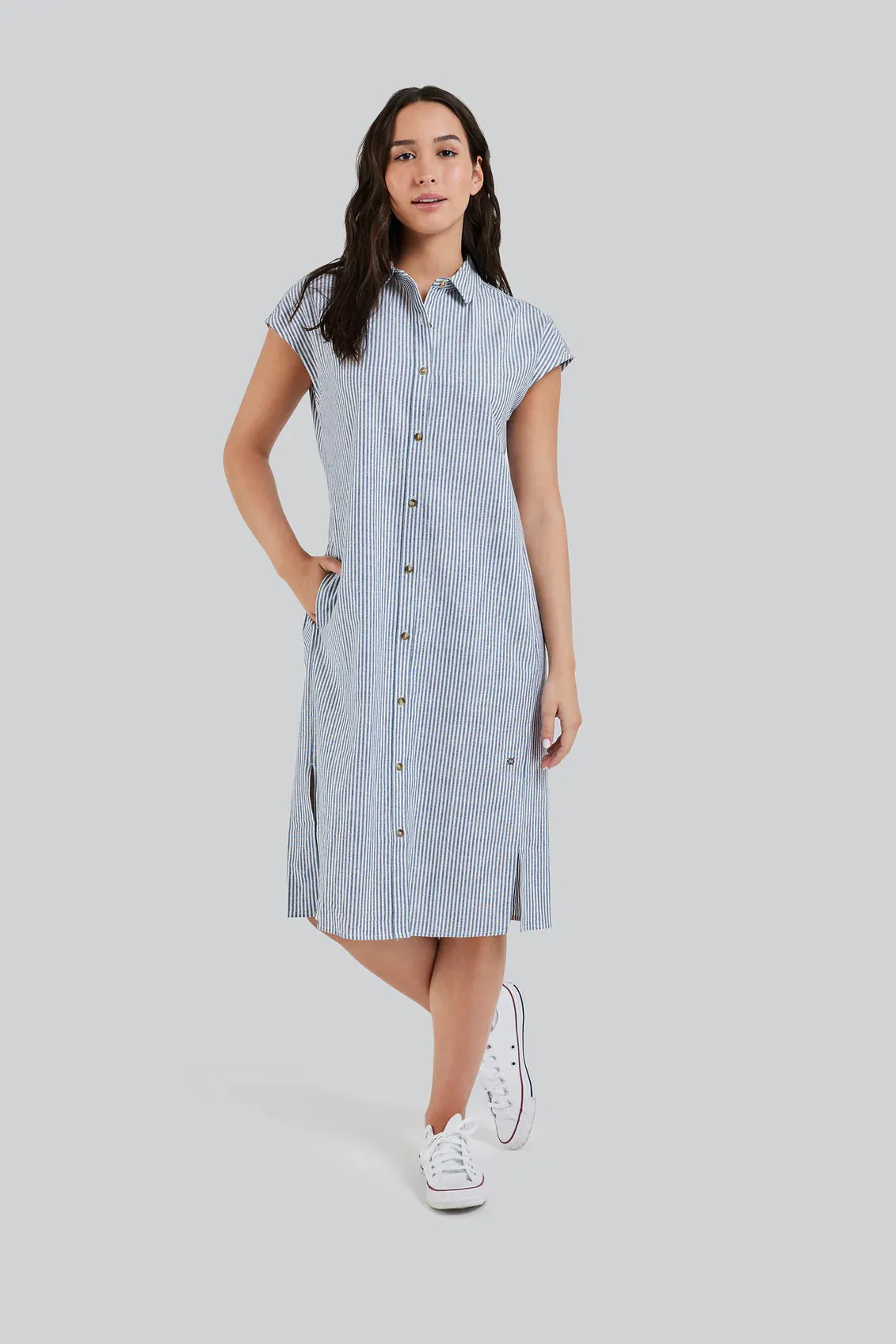 FIG Kelly Shirt Dress, Style #LIH33204-V