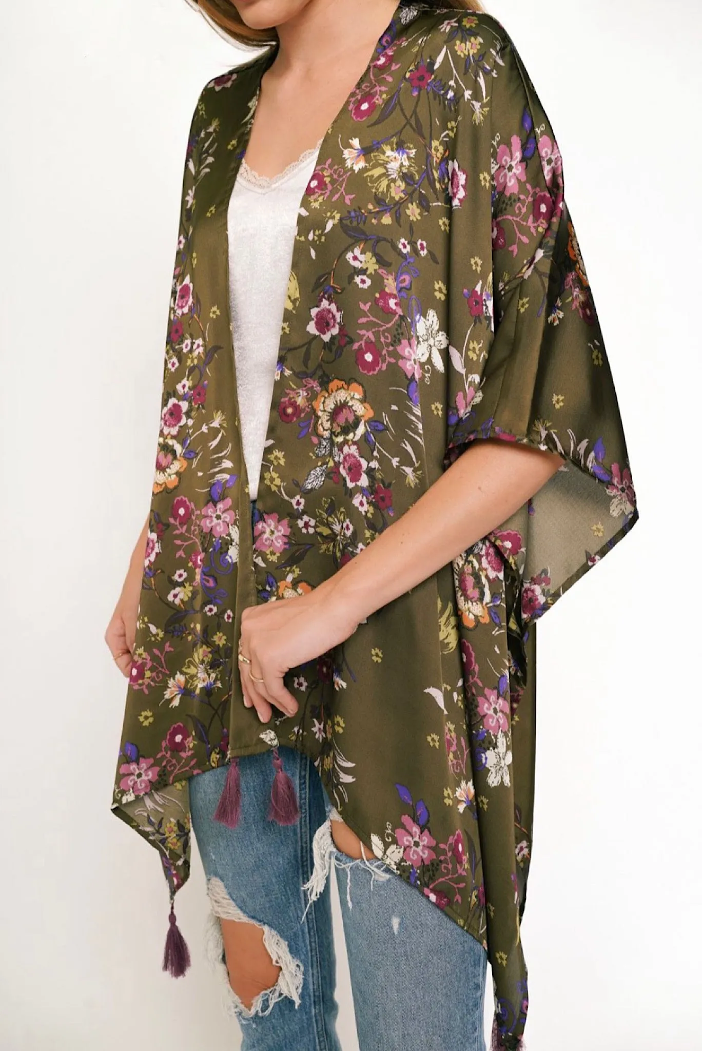 Floral Kimono