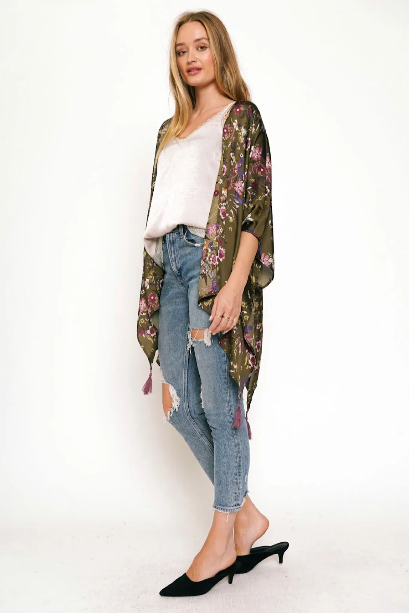 Floral Kimono