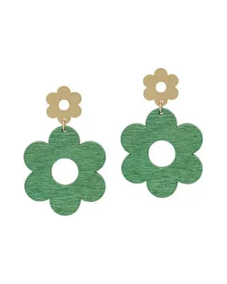 Flower Drop Earring