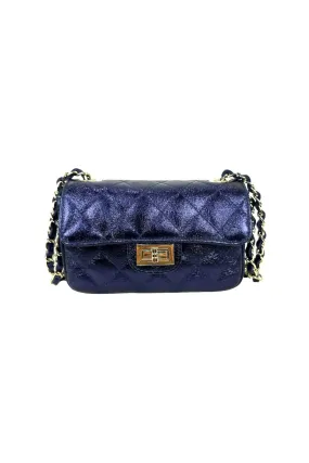 FRANNIE QUILTED BAG NAVY