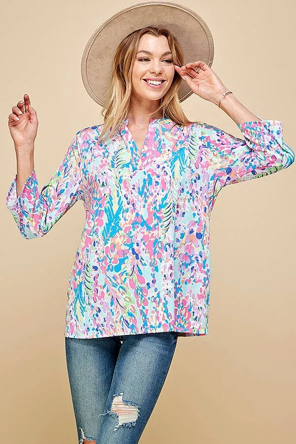 Gabby Floral Top