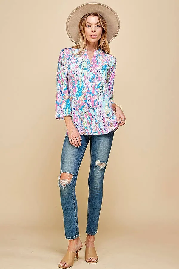 Gabby Floral Top